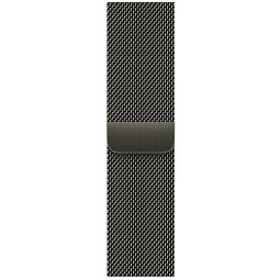 Apple Watch Series 9 GPS + Cellular 41mm Stainless Steel Case with Milanese Loop (Графитовый), MRM53 - фото 3