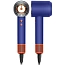 Фен Dyson Supersonic HD16 Vinca Blue/Topaz (Синий/Оранжевый), (515083-01) KR (евровилка), с кейсом - фото 8