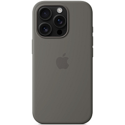 Чехол-накладка iPhone 16 Pro Silicone Case with MagSafe - Stone Gray - фото 4