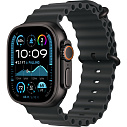Фото - Apple Watch Ultra 2 (2024) 49mm Black Titanium Case with Black Ocean Band, MX4P3