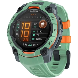Умные часы Garmin Instinct 3 Amoled 45mm Neo Tropic with Twilight Band (010-02936-01) - фото 1