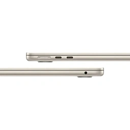 13.6" Ноутбук Apple MacBook Air 13 (2026) 2560x1664, Apple M5, RAM 24 ГБ, SSD 1 ТБ, 10C CPU/10C GPU, macOS, Starlight (MDHD4) Гравировка RUS - фото 4