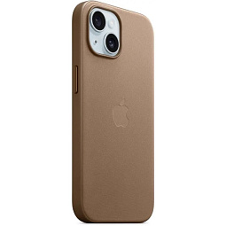 Чехол-накладка iPhone 15 FineWoven Case with MagSafe - Taupe (MT3C3) - фото 2