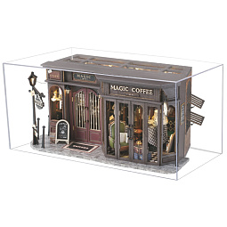 Румбокс  с подсветкой и куполом от пыли "Волшебное кафе" - фото 8