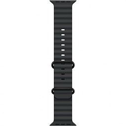 Apple Watch Ultra 3 (2025) 49mm Black Titanium Case with Black Ocean Band, MF0J4 - фото 3
