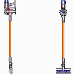 Пылесос Dyson V8 Absolute (SV25) UK 2022, silver/yellow (476596-01) - фото 2