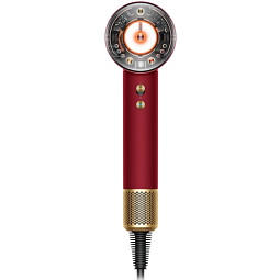 Фен Dyson Supersonic HD16 Red Velvet/Gold (Красный бархат/золото) с кейсом - фото 3