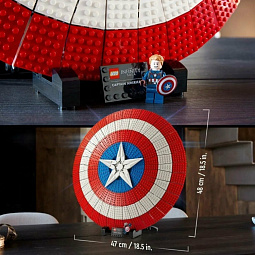 Конструктор LEGO Marvel 76262 Captain America's Shield - фото 6