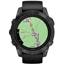 Умные часы Garmin Epix Pro (Gen2) Standart Edition 47mm Slate Gray with Black Band (010-02803-01) - фото 9