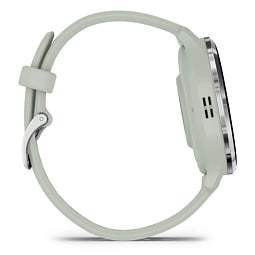 Умные часы Garmin VENU 3S, серо-зеленый с серебристым безелем (010-02785-51) - фото 6