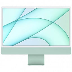 Apple iMac 24", (MJV83) Retina 4,5K, M1 (8C CPU, 7C GPU), 8 ГБ, 256 ГБ SSD, зеленый - фото 1