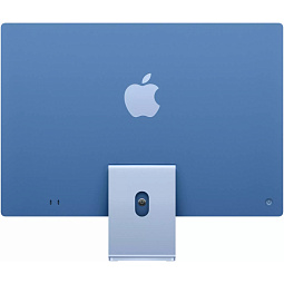 Apple iMac 24" Retina 4,5K, M4 (8C CPU, 8C GPU, 2024), 16 ГБ, 256 ГБ SSD, синий (MWUF3) - фото 2
