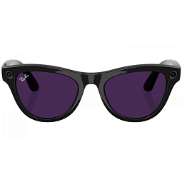 Умные очки Ray-Ban Meta Skyler Shiny Black Amethyst, 150 - 52 Size - фото 1