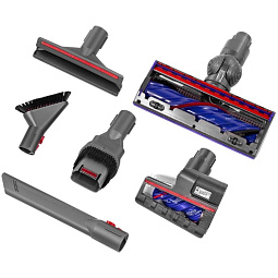 Пылесос Dyson V11 Extra (SV28), nickel/red (476597-01) - фото 7