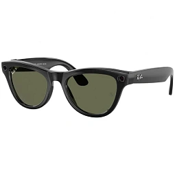 Умные очки Ray-Ban (Gen 2) Skyler Shiny Black G15 Green, 150 - 52 Size - фото 2