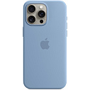 Фото - Чехол-накладка iPhone 15 Pro Max Silicone Case with MagSafe - Winter Blue (MT1Y3)