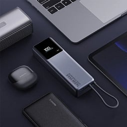 Внешний аккумулятор Powerbank Xiaomi Mi Power Bank 10000mAh 165W (PB1165MI), светло-серый - фото 7