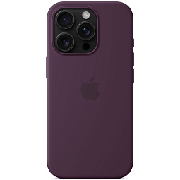 Чехол-накладка iPhone 16 Pro Silicone Case with MagSafe - Plum - фото 4