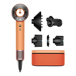 Фен Dyson Supersonic HD16 Apricot/Topaz, KR (евровилка), с кейсом, 176975-01 - фото 1