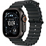 Apple Watch Ultra 3 (2025) 49mm Black Titanium Case with Black Ocean Band, MF0J4 - фото 4