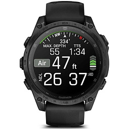 Умные часы Garmin Tactix 8 47 mm Amoled Sapphire Black (010-03405-01) - фото 2