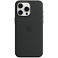 Чехол-накладка iPhone 15 Pro Max Silicone Case with MagSafe - Black (MT1M3) - фото 7