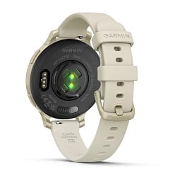 Умные часы Garmin Lily 2 Active кремово-золотые с белым силиконовым ремешком (010-02891-00) - фото 8
