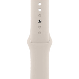 Apple Watch SE 2023 GPS 40mm Aluminium Case with Sport Band M/L, Starlight (Сияющая звезда), MR9V3 - фото 6