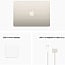 13.6" Ноутбук Apple MacBook Air 2022 (MLY13) 2560x1664, Apple M2, SSD 256 ГБ, Apple graphics 8-core, сияющая звезда (Starlight) J/A - фото 21