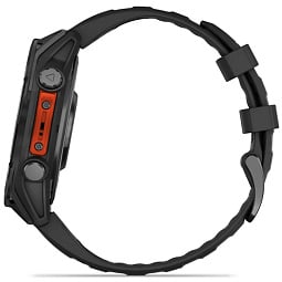 Умные часы Garmin FENIX 8 47mm Slate Gray with Black Silicone Band (010-02904-09) - фото 7