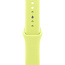 Apple Watch SE 3 2025 40mm Aluminium Case with Sport Band, Midnight/Neon Yellow - фото 6