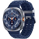 Умные часы Samsung Galaxy Watch Ultra 2025 47mm LTE Titanium Silver Blue Band, синий