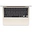 13.6" Ноутбук Apple MacBook Air 13 2024 2560x1664, Apple M3, RAM 8 ГБ, SSD 512 ГБ, 8C CPU/10C GPU, macOS, Starlight (MRXU3) - фото 8