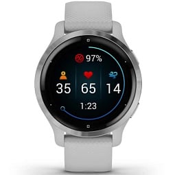 Умные часы Garmin VENU 2S, серебристый (010-02429-12) - фото 2