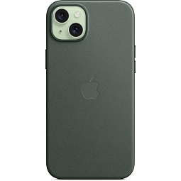 Чехол-накладка iPhone 15 Plus FineWoven Case with MagSafe - Evergreen (MT4F3) - фото 2