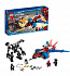 Конструктор LEGO Marvel 76150 Реактивный самолёт Человека-Паука против Робота Венома - фото 11