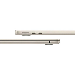 13.6" Ноутбук Apple MacBook Air 13 (2026) 2560x1664, Apple M5, RAM 24 ГБ, SSD 1 ТБ, 10C CPU/10C GPU, macOS, Starlight (MDHD4) - фото 4