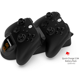 Зарядная станция DOBE для 2-х контроллеров Xbox Series, 2 аккумулятора, с индикаторами, TYX-1623 - фото 6
