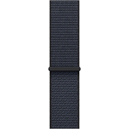 Apple Watch Series 10 46mm GPS Aluminum Case with Sport Loop, Jet Black/Ink (MWWR3LW/A) - фото 3