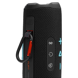 Портативная акустика JBL Flip 7, Черно-оранжевый - фото 5