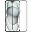 Защитное стекло Remax для iPhone 15 Plus 3D Black - фото 2