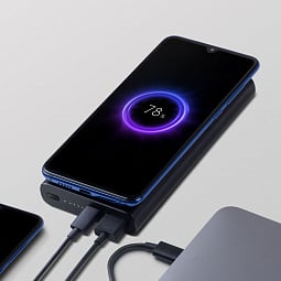 Внешний аккумулятор Xiaomi Mi Wireless Power Bank 10000mAh (WPB15PDZM), черный - фото 5