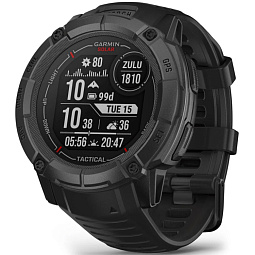 Умные часы Garmin INSTINCT 2X Solar Tactical Edition, черный (010-02805-03) - фото 1
