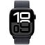 Apple Watch Series 10 46mm GPS Aluminum Case with Sport Loop, Jet Black/Ink (MWWR3) Б/У - фото 5