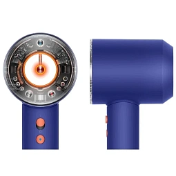 Фен Dyson Supersonic HD16 Vinca Blue/Topaz (Синий/Оранжевый), (515083-01) KR (евровилка), с кейсом - фото 4