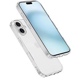Чехол силиконовый для iPhone 16 прозрачный - фото 4