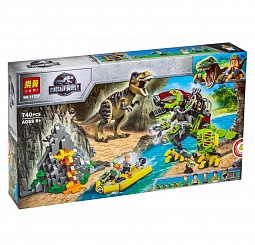 Конструктор LEGO Jurassic World 75938 Бой тираннозавра и робота-динозавра - фото 2