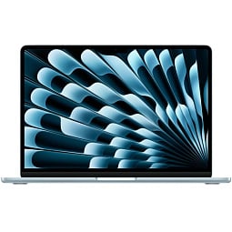 13.6" Ноутбук Apple MacBook Air 13 2026 2560x1664, Apple M5, RAM 24 ГБ, SSD 1 ТБ, 10C CPU/10C GPU, macOS, Sky Blue (MDHK4) Гравировка RUS - фото 1