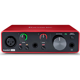 Аудиоинтерфейс Focusrite Scarlett Solo 3rd gen - фото 2