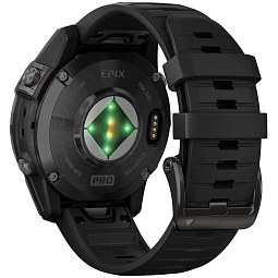Умные часы Garmin Epix Pro (Gen2) Standart Edition 47mm Slate Gray with Black Band (010-02803-01) - фото 11